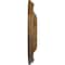 Ekena Millwork Granada Ceiling Medallion (Fits Canopies up to 7 1/8"), 19"OD x 1 1/2"P, Smokey Topaz Crackle CM19GASTC - alternate 4